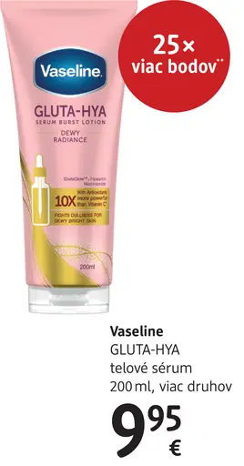 Vaseline GLUTA-HYA telové sérum
