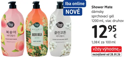 Shower Mate dámsky sprchovací gél