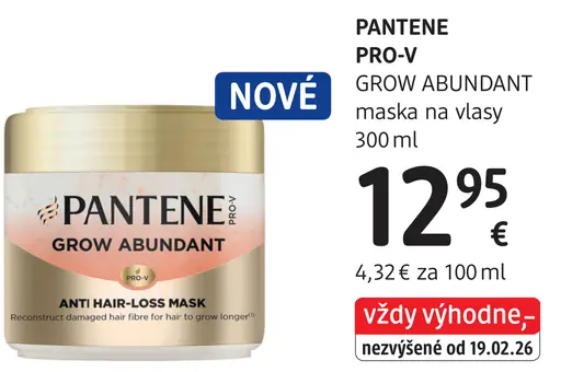 Pantene Pro-V Grow Abundant maska na vlasy