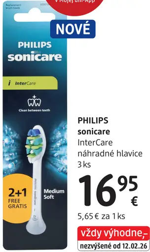 Philips Sonicare InterCare náhradné hlavice