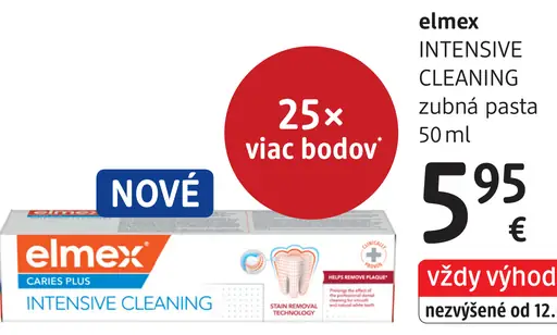 Elmex Intensive Cleaning zubná pasta