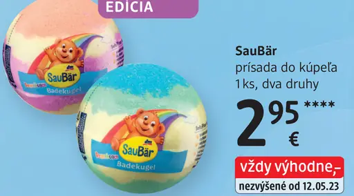SauBär prísada do kúpeľa