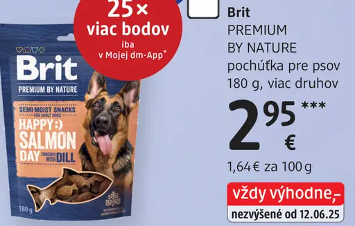 Brit PREMIUM BY NATURE krmivo pre psov