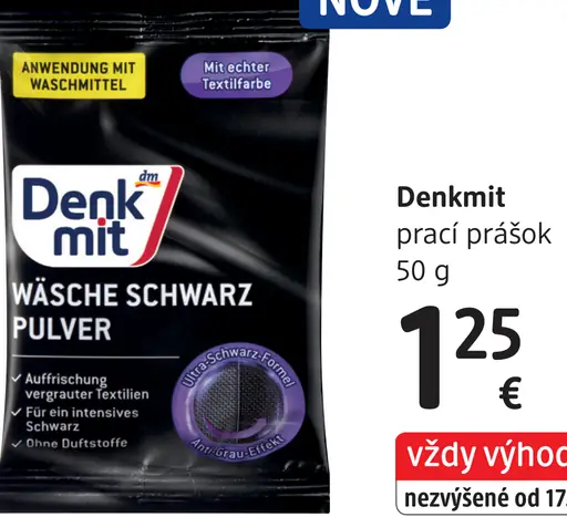 Denkmit prací prášok