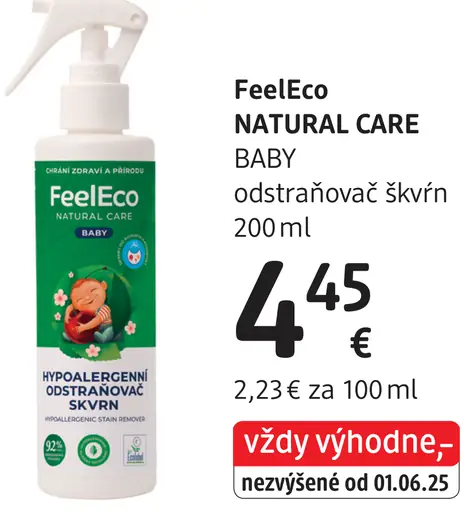 FeelEco Natural Care Baby odstraňovač škvŕn
