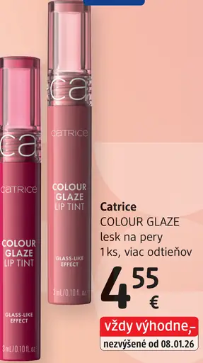 Catrice Colour Glaze lesk na pery