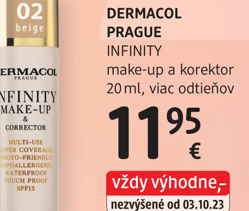 Dermacol Prague Infinity make-up a korektor