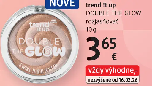 Trend !t up Double The Glow rozjasňovač