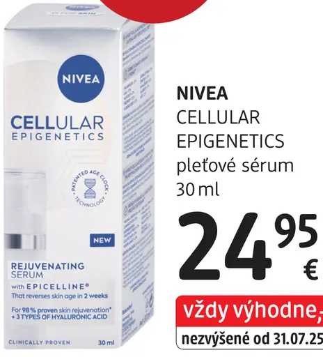 Nivea Cellular Epigenetics omladzujúce pleťové sérum