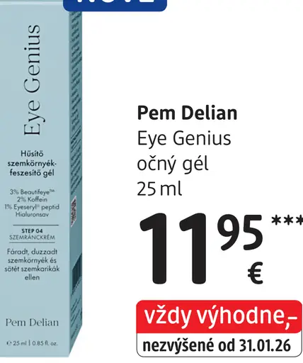 Pem Delian Eye Genius očný gél