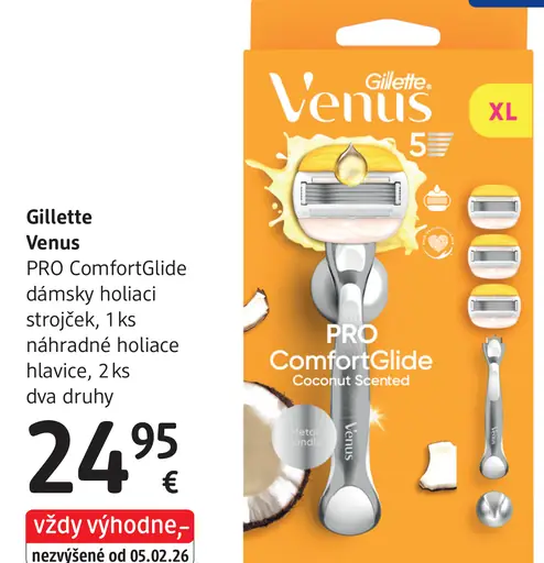 Gillette Venus PRO ComfortGlide dámsky holiaci strojček