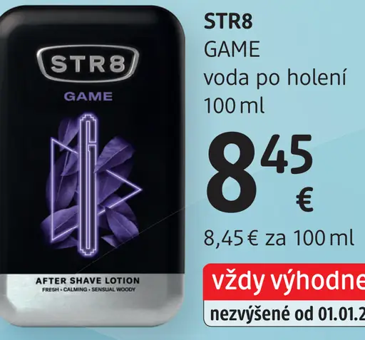 STR8 Game voda po holení