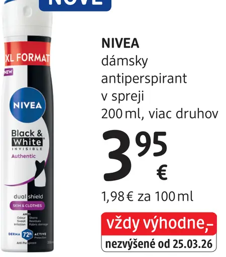 NIVEA dámsky antiperspirant v spreji