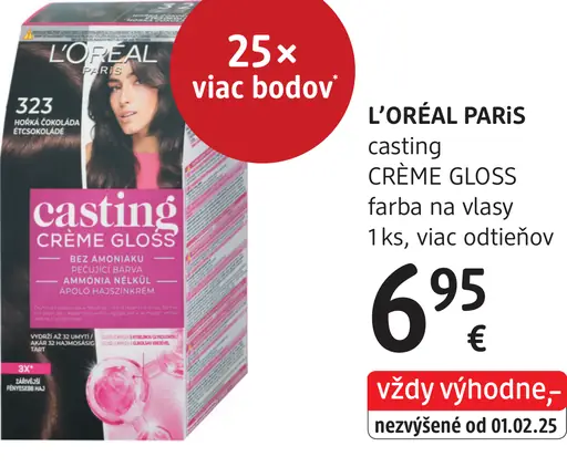 L'Oréal Paris Casting Crème Gloss farba na vlasy