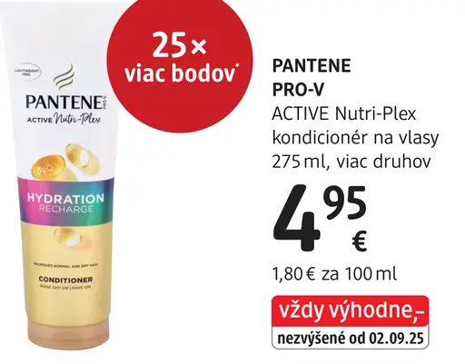Pantene Pro-V Active Nutri-Plex kondicionér na vlasy