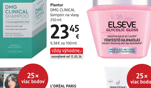 Plantur DMG Clinical šampón na vlasy