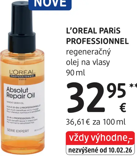 L’Oréal Paris Professionnel regeneračný olej na vlasy