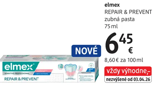 Elmex Repair & Prevent Zubná pasta