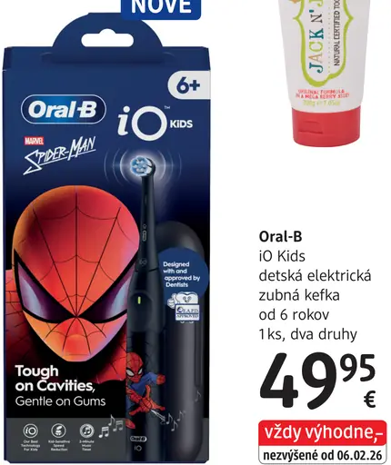 Oral-B iO Kids detská elektrická zubná kefka od 6 rokov