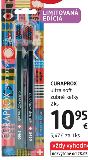 CURAPROX ultra soft zubné kefky