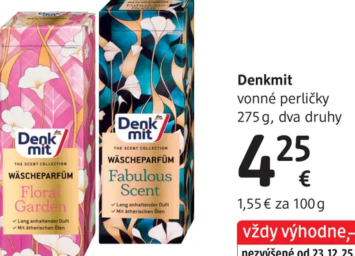 Denkmit vonné perličky rôzne druhy