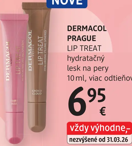 Dermacol Prague Lip Treat hydratačný lesk na pery