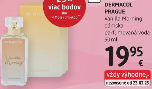 Dermacol Prague Vanilla Morning dámska parfumovaná voda