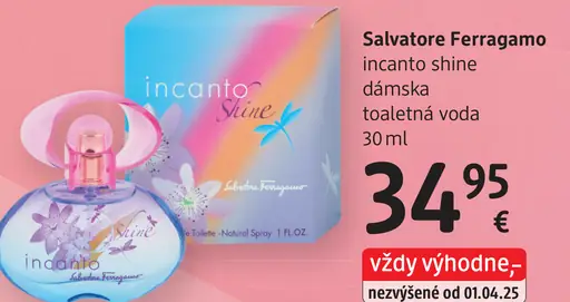 Salvatore Ferragamo Incanto Shine dámska toaletná voda