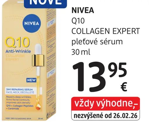 Nivea Q10 Collagen Expert pleťové sérum