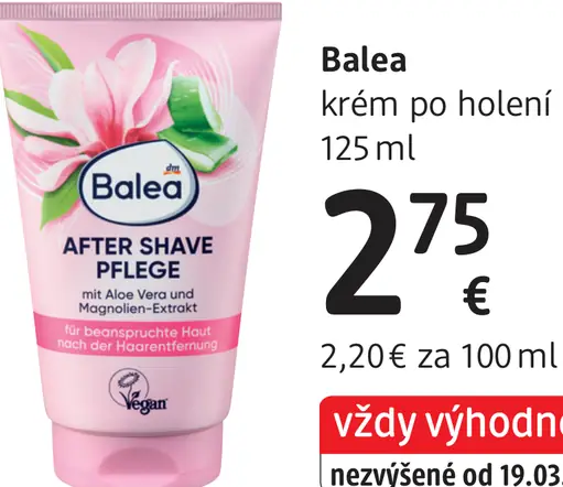 Balea krém po holení