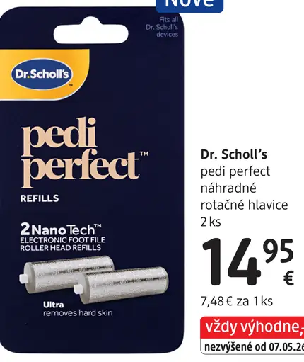 Dr. Scholl’s náhradné rotačné hlavice pedi perfect