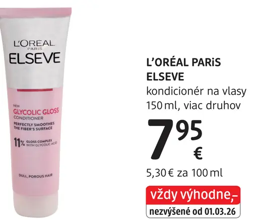 L’Oréal Paris Elseve kondicionér na vlasy