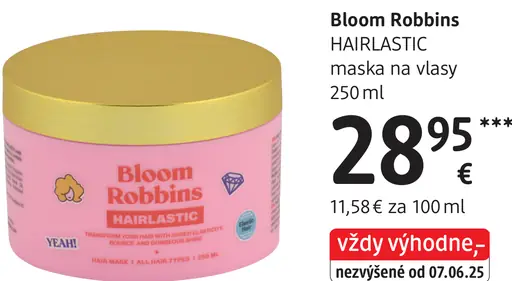 Bloom Robbins HAIRLASTIC maska na vlasy