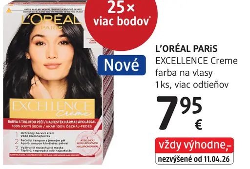 L'Oréal Paris Excellence Creme farba na vlasy