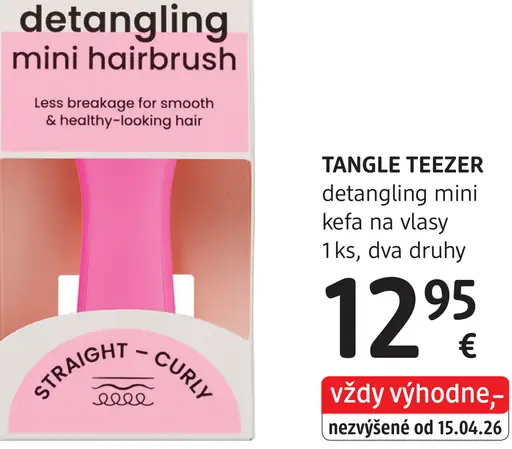 Tangle Teezer detangling kefa na vlasy