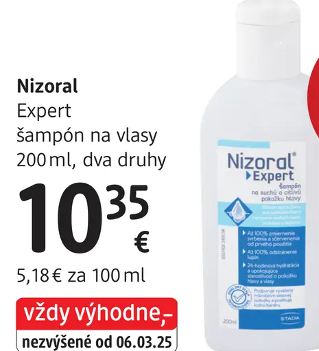 Nizoral Expert šampón na vlasy