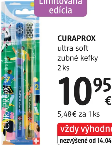 CURAPROX ultra soft zubné kefky