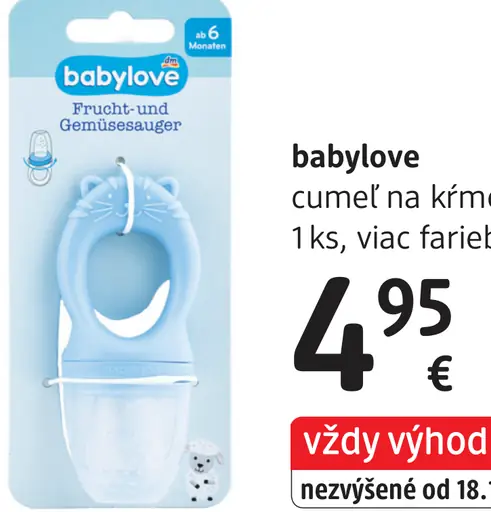 Babylove cumel na kŕmenie