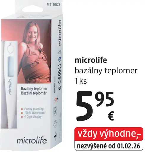 Microlife bazálny teplomer