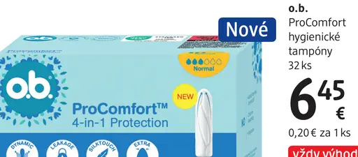 O.b. ProComfort hygienické tampóny