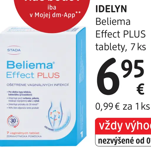 Idelyn Beliema Effect Plus tablety