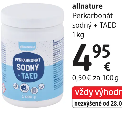 Allnature PERKARBONÁT SODNÝ + TAED