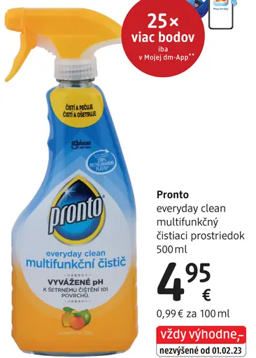 Pronto Everyday Clean multifunkčný čistič