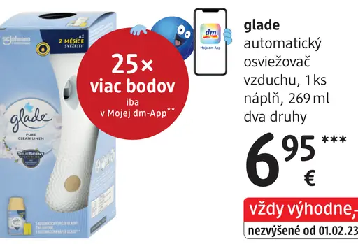 Glade automatický osviežovač vzduchu komplet s náplňou
