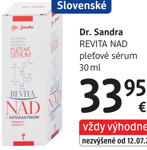 Dr. Sandra Revita NAD pleťové sérum