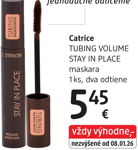 Catrice Tubing Volume Stay In Place maskara
