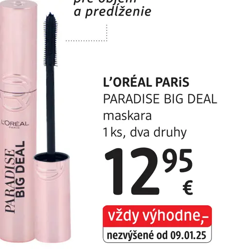 L'Oréal Paris maskara Big Deal Paradise