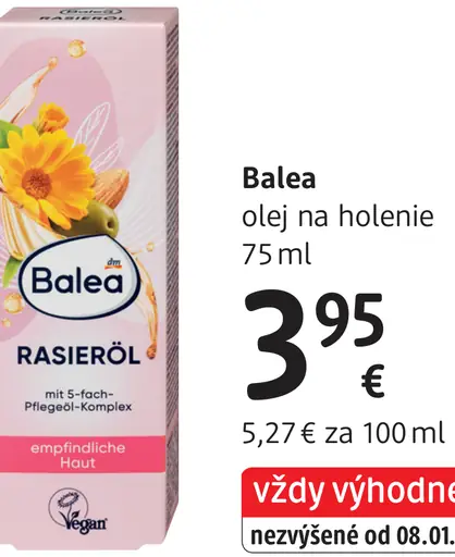Balea olej na holenie