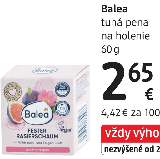 Balea tuhá pena na holenie