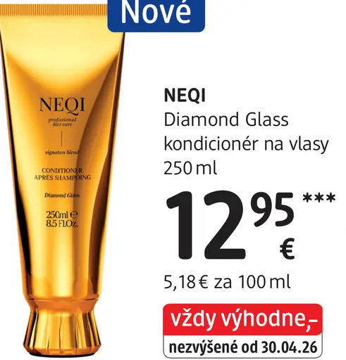 NEQI Diamond Glass kondicionér na vlasy